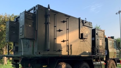 Ministry of Defence hails Akashteer as a breakthrough, saying it “sees, decides, and strikes faster than anything the world has fielded. (X-@BEL_CorpCom) Ministry of Defence hails Akashteer as a breakthrough, saying it “sees, decides, and strikes faster than anything the world has fielded. (X-@BEL_CorpCom)