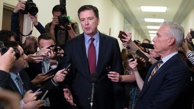James Comey's daughter facing the heat for his cryptic Instagram post (AFP) James Comey's daughter facing the heat for his cryptic Instagram post (AFP)