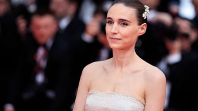 US actress Rooney Mara arrives for the screening of the film "Eddington" at the 78th edition of the Cannes Film Festival in Cannes, southern France, on May 16, 2025. (Photo by Valery HACHE / AFP) (AFP)