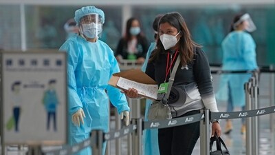 According to official data, serious Covid cases in Hong Kong, including deaths, rose to 31 in the week that ended on May 3, the highest level in about a year. (File/AP)