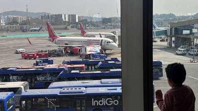 Indo Thai Airport Services will handle ground operations at Mumbai airport for the next three months, effective immediately. (REUTERS file)