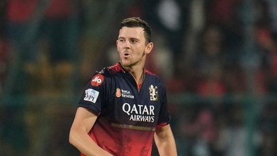 Royal Challengers Bengaluru's Josh Hazlewood (AP)