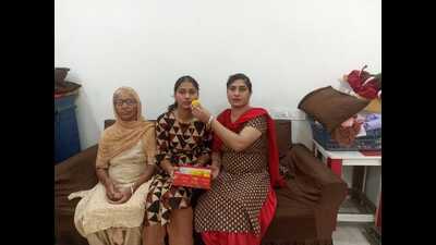 Jashandeep Kaur topped Mohali district with an impressive 96.62% marks. (HT Photo) Jashandeep Kaur topped Mohali district with an impressive 96.62% marks. (HT Photo)