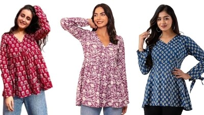 Long sleeve kurti for women Long sleeve kurti for women