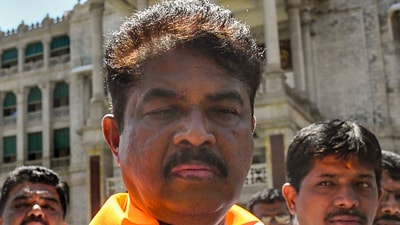 Opposition leader R Ashoka argued that splitting the city would not lead to improved administration or financial efficiency. (PTI) Opposition leader R Ashoka argued that splitting the city would not lead to improved administration or financial efficiency. (PTI)