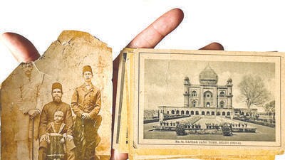 The images show evocative depictions of Delhi’s monuments and streets, but hardly any Delhi walla can be spotted on them. The images show evocative depictions of Delhi’s monuments and streets, but hardly any Delhi walla can be spotted on them.
