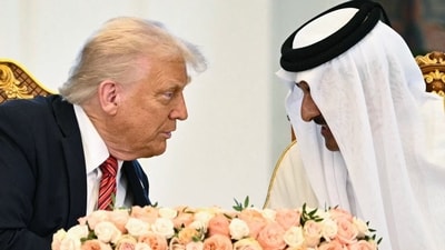 He Calls Them Handsome, Attractive, Tough: Trump’s Bromance With Arab Leaders He Calls Them Handsome, Attractive, Tough: Trump’s Bromance With Arab Leaders