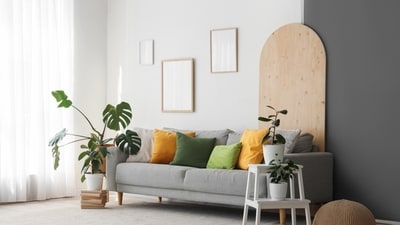Find the right balance in loud and quiet for your living room decor. (Shutterstock) Find the right balance in loud and quiet for your living room decor. (Shutterstock)