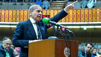 Pakistan's Prime Minister Shehbaz Sharif. (AFP) Pakistan's Prime Minister Shehbaz Sharif. (AFP)