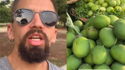 Guru explained that in Indian cooking, almost nothing is too raw to use. (Instagram/@gurulia)