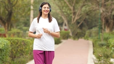 Walking improves your emotions by boosting the production of serotonin. (Shutterstock) Walking improves your emotions by boosting the production of serotonin. (Shutterstock)