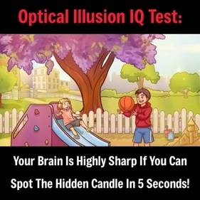 An optical illusion tested internet users’ sharpness, as they searched for a hidden candle. (Facebook/Pamela Betalas Napalan) An optical illusion tested internet users’ sharpness, as they searched for a hidden candle. (Facebook/Pamela Betalas Napalan)