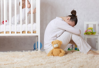 Sleep deprivation can also cause a disconnect in mother-child bonding. (Shutterstock) Sleep deprivation can also cause a disconnect in mother-child bonding. (Shutterstock)