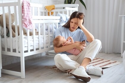 Mothers suffer baby blues, which is why good nutrition is important to regulate mood swings. (Shutterstock) Mothers suffer baby blues, which is why good nutrition is important to regulate mood swings. (Shutterstock)