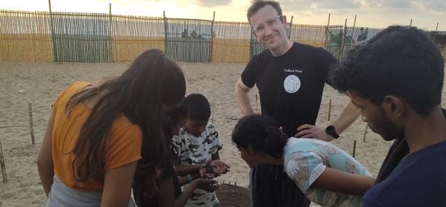 Robert Macfarlane in Chennai (Yuvan Aves)