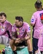 Delhi Capitals players during a practice session ahead at the Arun Jaitley Stadium in New Delhi on Saturday. (PTI) Delhi Capitals players during a practice session ahead at the Arun Jaitley Stadium in New Delhi on Saturday. (PTI)