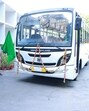 PU V-C Renu Vig flagging off the new 45-seater buses on Friday. A tractor for tree pruning was also introduced. (HT Photo) PU V-C Renu Vig flagging off the new 45-seater buses on Friday. A tractor for tree pruning was also introduced. (HT Photo)