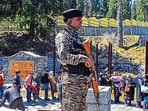 Senior officers of the NIA are still camping in Pahalgam. (PTI File) Senior officers of the NIA are still camping in Pahalgam. (PTI File)