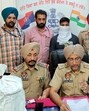 The accused in police custody in Ludhiana on Friday. (HT Photo) The accused in police custody in Ludhiana on Friday. (HT Photo)