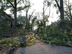 A tornado tore through Laurel County, Kentucky.
