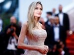 Angelina Jolie poses for a photocall during the 78th Cannes Film Festival. 
