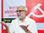 Communist Party of India (Marxist) General Secretary Mariam Alexander Baby during a Tripura CPI (M) meeting, in Agartala on Sunday Communist Party of India (Marxist) General Secretary Mariam Alexander Baby during a Tripura CPI (M) meeting, in Agartala on Sunday