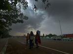 The IMD has predicted a spell of rain accompanied by thunderstorms on Saturday in Delhi. The IMD has predicted a spell of rain accompanied by thunderstorms on Saturday in Delhi.