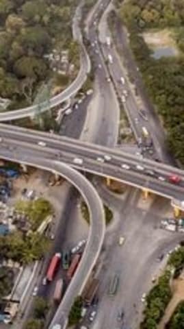 The heavily congested Hebbal Flyover is long over due to be redesigned and widened. The heavily congested Hebbal Flyover is long over due to be redesigned and widened.