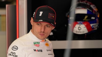 Red Bull Racing's Dutch driver Max Verstappen gets ready in the box before a qualifying session for the 2025 Emilia Romagna Formula One Grand Prix at the Imola autodrome in Imola, on May 17, 2025. (Photo by Luca Bruno / POOL / AFP) (AFP) Red Bull Racing's Dutch driver Max Verstappen gets ready in the box before a qualifying session for the 2025 Emilia Romagna Formula One Grand Prix at the Imola autodrome in Imola, on May 17, 2025. (Photo by Luca Bruno / POOL / AFP) (AFP)