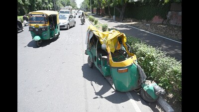 Chandigarh Traffic Police have recommended immediate installation of speed breakers (rumble strips or raised humps) at accident-prone intersections and sharp turns, particularly where speeding is prevalent. (HT File Photo) Chandigarh Traffic Police have recommended immediate installation of speed breakers (rumble strips or raised humps) at accident-prone intersections and sharp turns, particularly where speeding is prevalent. (HT File Photo)