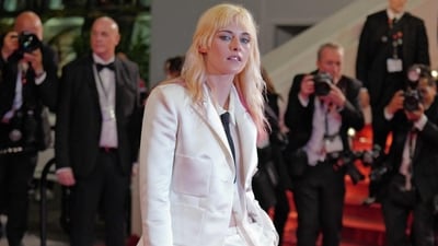 US director, screenwriter and producer Kristen Stewart arrives for the screening of the film "The Chronology of Water" at the 78th edition of the Cannes Film Festival in Cannes, southern France, on May 16, 2025. (Photo by Valery HACHE / AFP) (AFP) US director, screenwriter and producer Kristen Stewart arrives for the screening of the film "The Chronology of Water" at the 78th edition of the Cannes Film Festival in Cannes, southern France, on May 16, 2025. (Photo by Valery HACHE / AFP) (AFP)