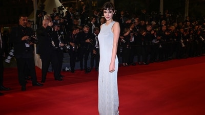 Model Gracie Burns arrives for the screening of the film "Bono: Stories of Surrender" at the 78th edition of the Cannes Film Festival in Cannes, southern France, on May 16, 2025. (Photo by Miguel MEDINA / AFP) (AFP) Model Gracie Burns arrives for the screening of the film "Bono: Stories of Surrender" at the 78th edition of the Cannes Film Festival in Cannes, southern France, on May 16, 2025. (Photo by Miguel MEDINA / AFP) (AFP)