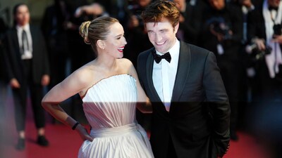 Jennifer Lawrence, left, and Robert Pattinson pose for photographers upon arrival at the premiere of the film 'Die, My Love' at Cannes (Lewis Joly/Invision/AP) Jennifer Lawrence, left, and Robert Pattinson pose for photographers upon arrival at the premiere of the film 'Die, My Love' at Cannes (Lewis Joly/Invision/AP)