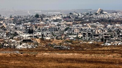 The Israeli military announced the early stages of an intensified operation in Gaza aimed at defeating Hamas, with rescuers in the beseiged Palestinian territory reporting 10 killed on May 17 in fresh Israeli strikes. (AFP) The Israeli military announced the early stages of an intensified operation in Gaza aimed at defeating Hamas, with rescuers in the beseiged Palestinian territory reporting 10 killed on May 17 in fresh Israeli strikes. (AFP)