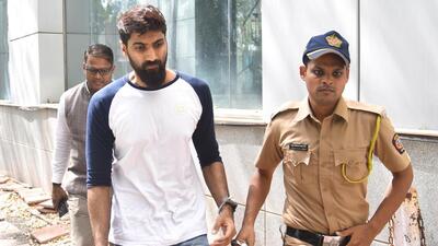 Mumbai, India – 17, May 2025: The National Investigation Agency (NIA) arrested two terrorists, allegedly attached to the sleeper cell of banned terror outfit (ISIS) from Mumbai airport, the duo were produced at the Special NIA Court of Mumbai, in Mumbai, India, on Saturday, May 17, 2025. (Photo by Bhushan Koyande/HT Photo) Mumbai, India – 17, May 2025: The National Investigation Agency (NIA) arrested two terrorists, allegedly attached to the sleeper cell of banned terror outfit (ISIS) from Mumbai airport, the duo were produced at the Special NIA Court of Mumbai, in Mumbai, India, on Saturday, May 17, 2025. (Photo by Bhushan Koyande/HT Photo)