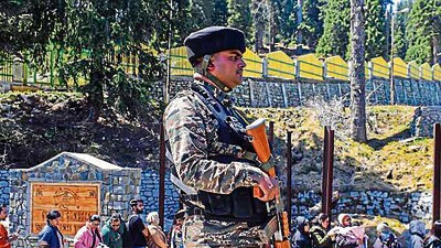 Senior officers of the NIA are still camping in Pahalgam. (PTI File) Senior officers of the NIA are still camping in Pahalgam. (PTI File)