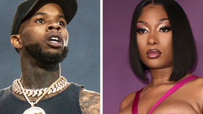 Convicted artist Tory Lanez (L). Hip-hop artist Megan Thee Stallion (R) (AP) Convicted artist Tory Lanez (L). Hip-hop artist Megan Thee Stallion (R) (AP)