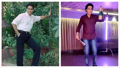 Aman Verma was seen performing magic tricks on stage. Aman Verma was seen performing magic tricks on stage.