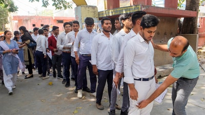 Several schools in Haryana failed to cross even the 35 per cent pass mark, the report said. (PTI) Several schools in Haryana failed to cross even the 35 per cent pass mark, the report said. (PTI)