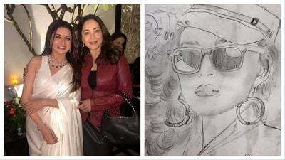 Bhagyashree and Madhuri Dixit were contemporaries and are now friends. Bhagyashree and Madhuri Dixit were contemporaries and are now friends.