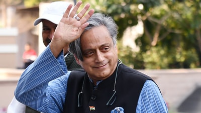 Shashi Tharoor may join an all-party delegation aimed at exposing Pakistan's terror link globally (ANI)