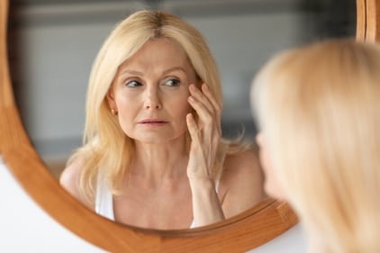 The skin type also changes because of hormonal upheaval, sometimes too oily or too dry. (Shutterstock) The skin type also changes because of hormonal upheaval, sometimes too oily or too dry. (Shutterstock)