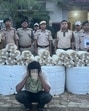 Police said the estimated international market value of the seized feather shafts is around  <span class='webrupee'>₹</span>37 lakh.