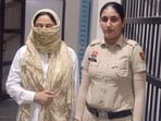 Travel blogger Jyoti Malhotra in the custody of the Hisar police after being arrested for allegedly spying for Pakistan.