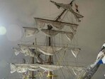A disabled Mexican Navy tall ship floats off Pier 35 on the Manhattan side of the East River on May 17, 2025 in New York City. A disabled Mexican Navy tall ship floats off Pier 35 on the Manhattan side of the East River on May 17, 2025 in New York City.