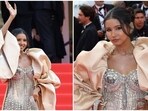 Nancy Tyagi walks the Cannes Film Festival red carpet. Nancy Tyagi walks the Cannes Film Festival red carpet.