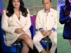 Sunil Gavaskar and Mayanti Langer’s wardrobe coordination has internet talking. Sunil Gavaskar and Mayanti Langer’s wardrobe coordination has internet talking.