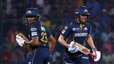 Chasing 200 runs, GT cruised to 205/0 in 19 overs. (Surjeet Yadav)