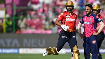 IPL 2025, PBKS vs RR: Shreyas Iyer explains the reason behind him being subbed out against Rajasthan Royals. (AFP) IPL 2025, PBKS vs RR: Shreyas Iyer explains the reason behind him being subbed out against Rajasthan Royals. (AFP)