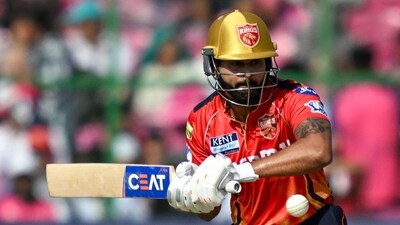 Punjab Kings' captain Shreyas Iyer plays a shot during the Indian Premier League (IPL) Twenty20 cricket match between Rajasthan Royals and Punjab Kings (AFP) Punjab Kings' captain Shreyas Iyer plays a shot during the Indian Premier League (IPL) Twenty20 cricket match between Rajasthan Royals and Punjab Kings (AFP)